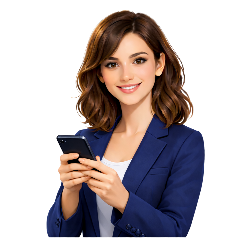 Jess AI assistant responding to a new lead on mobile